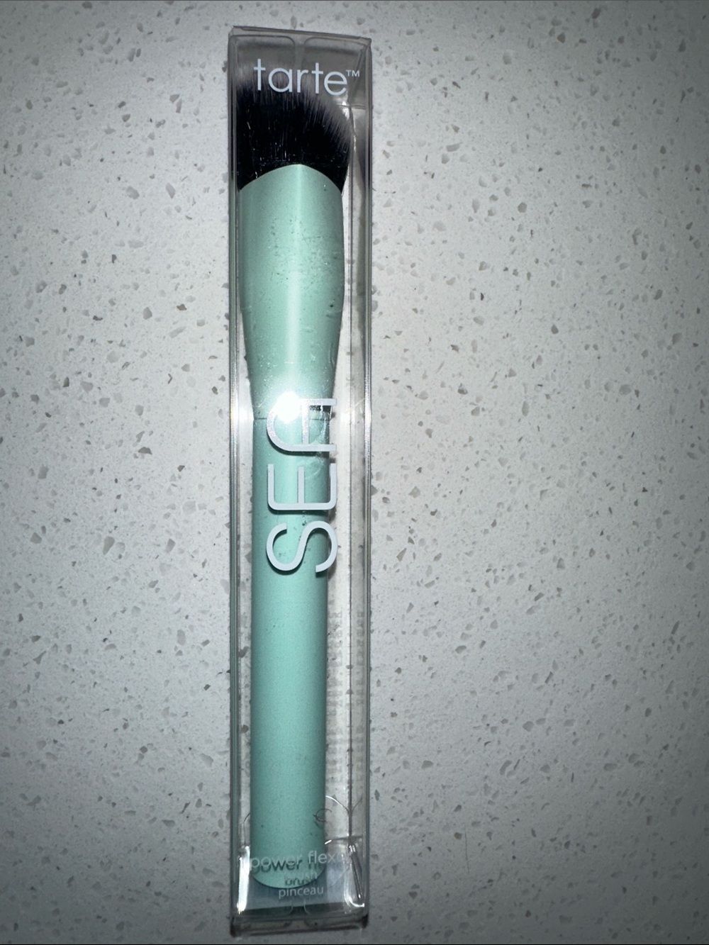 tarte mint green PowerFlex SEA Foundation Brush,NWT